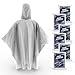 Hagon PRO Disposable Rain Ponchos for Adults (5 Pack) Premium Quality 50% Thicker - 100% Waterproof Emergency Rain Ponchos with Hood - for Concerts, Amusement Parks, Camping