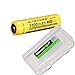 NITECORE NL189 3400mAh Protected 18650 Rechargeable Li-ion Battery with EdisonBright BBX3 battery carry case. - Designed for TM26 TM16 TM06 SRT7 P25 EC25 TK75 PD35 MH20 i4 and other High Drain Devices