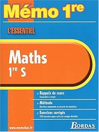 Maths, 1re S