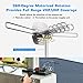 Outdoor Digital Amplified HDTV Antenna, 150 Mile Motorized 360 Degree Rotation, Wireless Remote Control, 59FT RG6 Coax Cable, Coaxial, UHF VHF 1080P 4K, Support 2 TVs