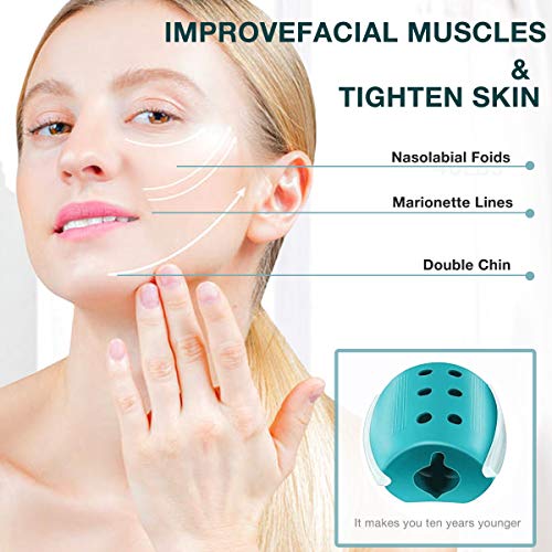 Jaw Exerciser Toning Jawline Exerciser Double Chin Exercise Device