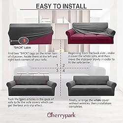 Cherrypark Premium Waterproof Sofa Cover for 3