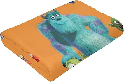 Amazon Co Jp 毛布 モンスターズインク ディズニー 暖かい ふわふわ 柔らかい タオルケット ダブルブランケット ソファカバーブランケット ソフトベッドブランケット エアコンブランケット ホーム キッチン