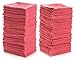 Simpli-Magic 78966-100PK Red 100 Pack Shop Towels 14"x12", 100 Pack primary
