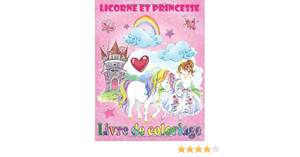 licorne et princesse livre de coloriage french edition enfants intelligents 9781794603196 amazon com books base bol en bois tournant sur tour