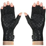 Thermoskin Premium Arthritic Gloves, Black, Large