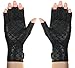 Thermoskin Premium Arthritic Gloves, Black,Thermoskin Premium Arthritic Gloves Pair, Black, Relieves Arthritic Pain in Fingers and Hand, Size Small