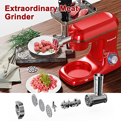 Vospeed 5 IN 1 Stand Mixer, 850W TiltHead Multifunctional Electric