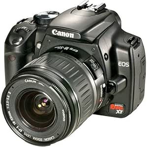 Canon Digital Rebel XT DSLR Camera with EF-S 18-55mm f3.5-5.6 Lens (Black) (OLD MODEL)