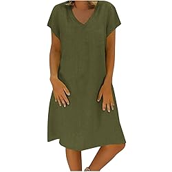 Early Day 2024 Women's Summer Cotton Linen Dress