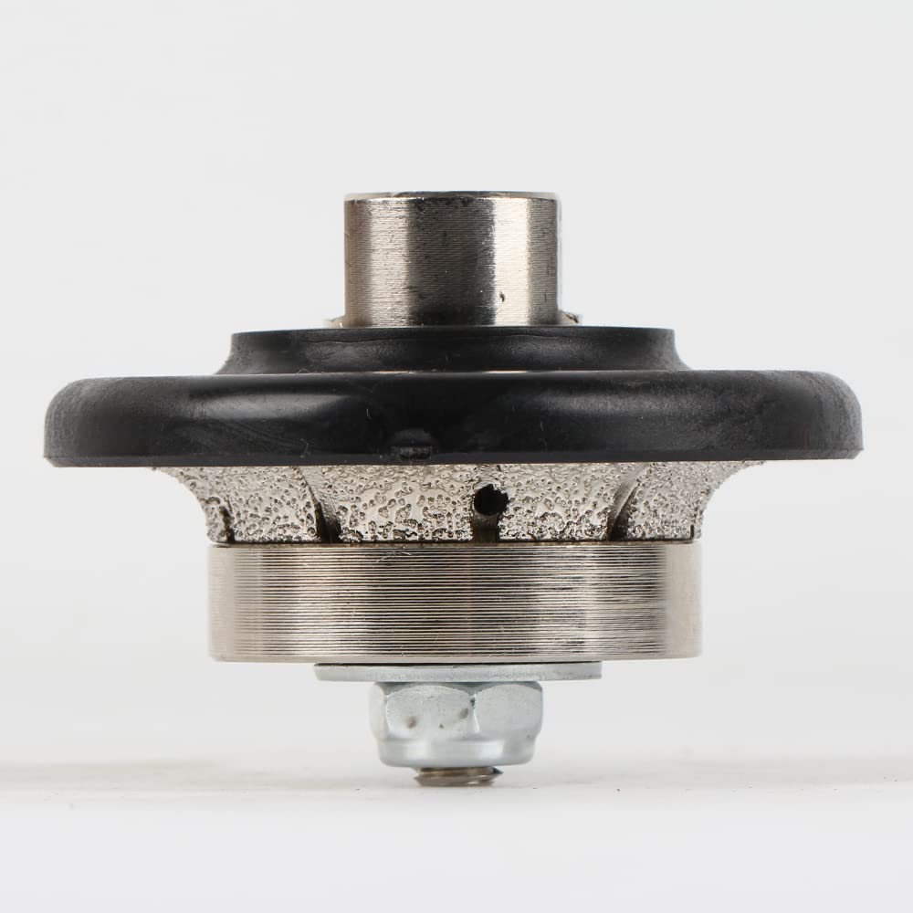 Raizi B Type Demi-bullnose/Roundover Diamond Hand Profiler/Router Bits for Granite Countertops (B7 (7mm))