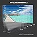 Mini Projector WOWOTO A8 Pro 200 ANSI Lumen Android 6.0 Support Full HD 1080P Smart Wi-Fi Projector 4200mAh battery 150″Image DLP Video Projector with BT4.0/HDMI/USB/Outdoor Projector for Home Theaterthumb 4