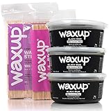 waxup Microwave Hard Wax Kit, Black Mud, 3 Pack 7