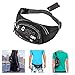 Aione Fashion Outdoor Waist pack Waterproof Hiking Cycling Waist Bag Multi Function Outdoor Travel Running Fanny Pack for Men&Women (Black)