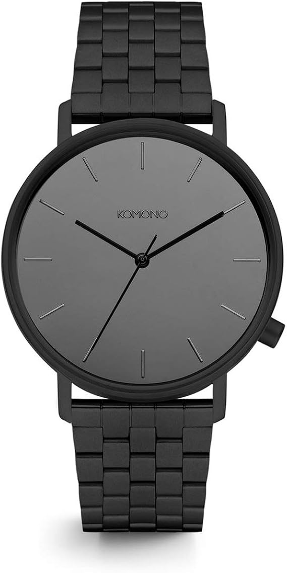 Amazon Komono コモノ 時計 メンズ ユニセックス Lewis Estate ルイス エステート ブラックミラー Kom W4078 正規代理店 メンズ腕時計 腕時計 通販