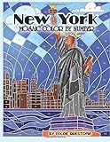 New York Mosaic Color By Number: Coloring Book for Adults (Adult Color By Number)