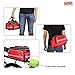 Arltb Rear Bike Rack Bag 10-25L Bike Saddle Bag Waterproof Bikepacking Bag Panniers with Rain Cover