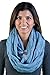 S1-6100-73 Funky Junque Infinity Scarf - Denim (Solid)