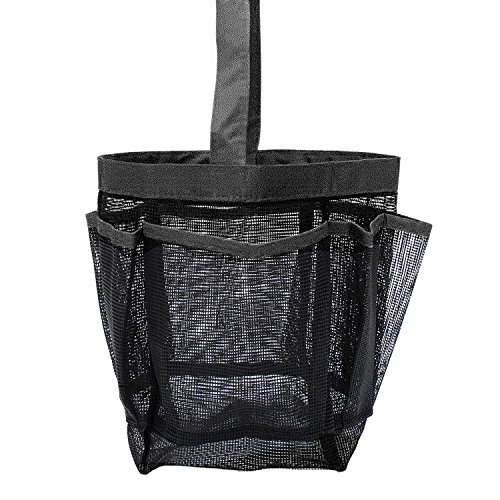 Outdoor Shower Caddy Quick Dry Hanging Toiletry and Bath Organizer with