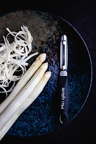 Microplane Professionele dunschiller met dubbel roestvrijstalen blad voor rechts- en linkshandig gebruik - Image 6