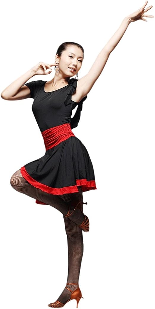 Faship Latin Tango Rumba Dance Dress: Clothing