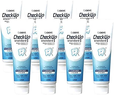Amazon ライオン デントチェックアップスタンダード 135g Dent Check Upstandard フッ素1450ppm 8個 ライオン 大人用ハミガキ粉 通販 Amazon ライオン デントチェックアップスタンダード 135g Dent Check Upstandard フッ素1450ppm 8個 ライオン 大人用ハミガキ粉 通販