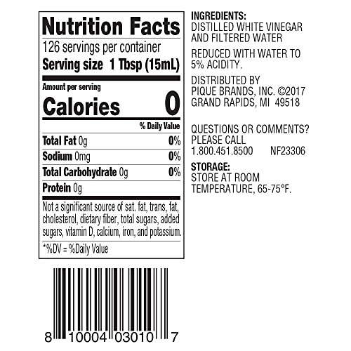 LoveSome White Distilled Vinegar, 64 Ounce (Pack of 6)