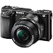 Sony Alpha a6000 Mirrorless Camera with 16-50mm Lens Black with Soft Bag, Additional Battery, 64GB Memory Card, Card Reader, Plus Essential Accessoriesthumb 2
