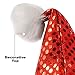 Funny Party Hats Christmas Hat - Santa Hat- Elf Hat - Reindeer hat - Coil Hat - (2 Pack) Holiday Hats