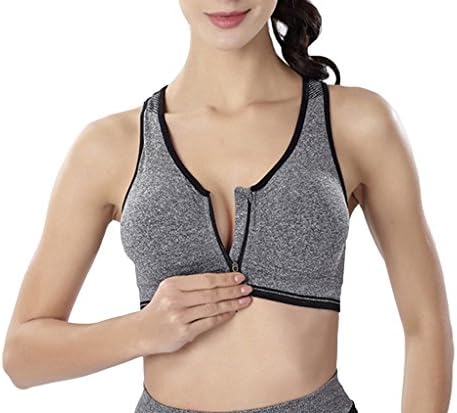 レディース フロントファスナー 前開き スポーツブラ タンクトップ インナーウェア フィットネス ランニング 売り出し ヨガ