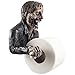 The Undead Graveyard Zombie Decorative Toilet Paper Holder in Scary Halloween Decorations As Bathroom Wall Decor Art & Plaques or Spooky Home Bath Decorating Accessories for Whimsical Novelty Gifts
