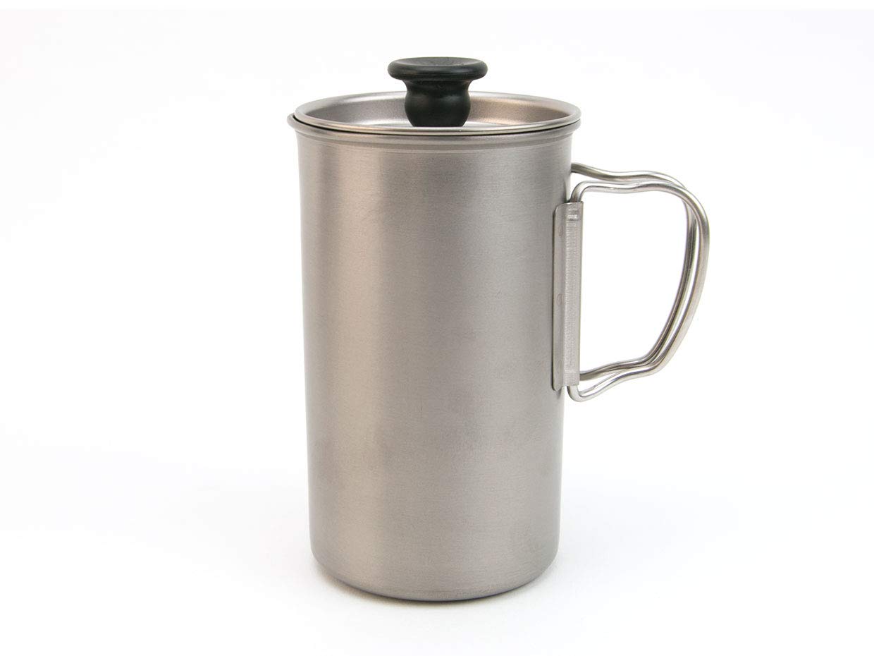 Buy Snow Peak Titanium French Press, CS111, Japanese Titanium