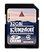 Kingston 32 GB Class 4 SDHC Flash Memory Card SD4/32GB
