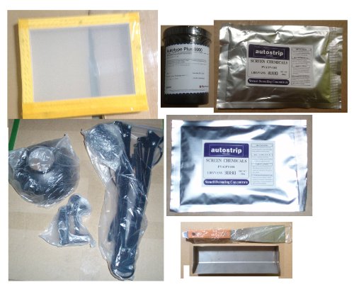 Simple screen printing UV exposing kits-for Screen printer DSP001 and DSP002