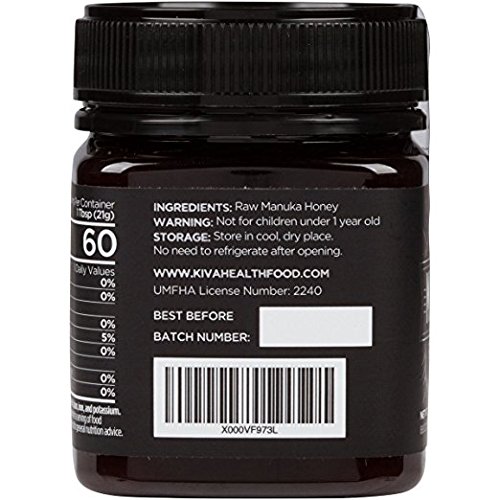 Kiva Certified Umf 15+ -Raw Manuka Honey (8.8 oz) 4 Kiva Certified Umf 15+ -Raw Manuka Honey (8.8 oz) - Image 4
