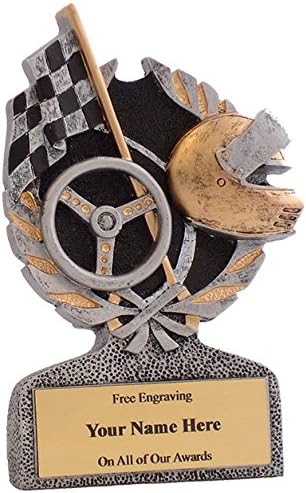 QuickTrophy Centurion Go Kart Resin Award