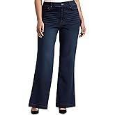 Jessica Simpson Womens True Love Trouser Wide Leg Jean Plus