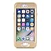iPhone 7 Case HKW Hybrid Heavy Duty Shockproof Full-Body Protective Case with Dual Layer [Hard PC+ Soft Silicone] Impact Protection for Apple iPhone 7 4.7 Inch - Gold (MA1849)