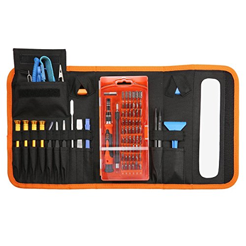 Click Here to See More Images GOCHANGE 84 in 1 Precision Screwdriver Set, Magnetic Repair Tool Kit, Screwdriver Kit with Portable Bag for iPhone / Game Console/ Tablet/ PC/ MacBook/ iPad and Other Electronics