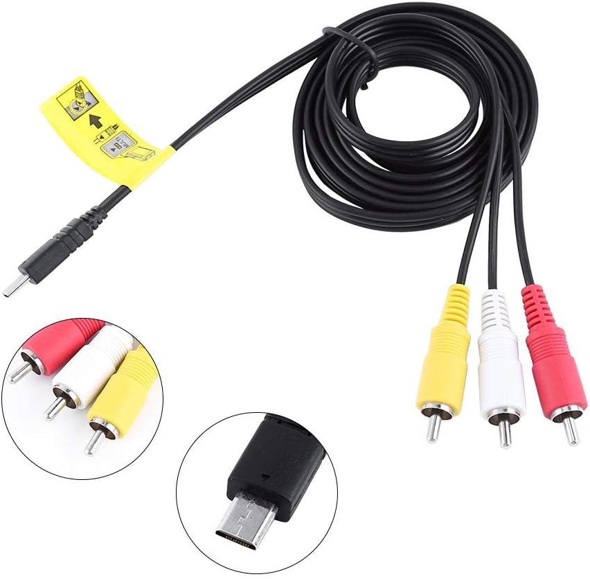 Compatible con HDR-PJ y HR-CX,1.55 Metros Negro Vbestlife Cable de