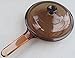 Amber Corning Vision Visionware Small 7 Inch Frying Pan w/ Lid