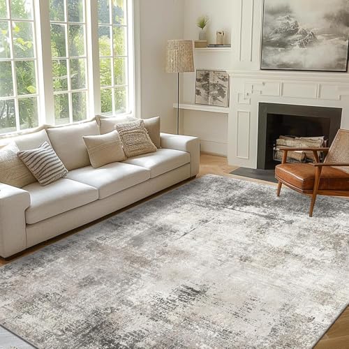 BEIMO Moderner Waschbarer Teppich Wohnzimmer 160x230 cm