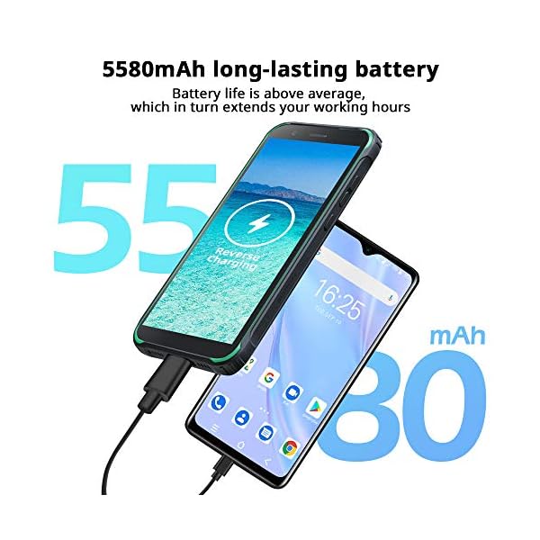 Rugged-Phone-Blackview-BV4900-Pro-Rugged-Smartphone-Android-10-Unlocked-57inch-HD-4GB64GB-256GB-Extension-5580mAh-Battery-IP68-Waterproof-4G-Smartphone-13MP5MP-Dual-SIM-NFC-OTG-Green Rugged Phone, Blackview BV4900 Pro Rugged Smartphone Android 10 Unlocked, 5.7inch HD+, 4GB+64GB (256GB Extension…