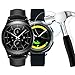 Gear Sport Screen Protector, Wimaha 2 Pack Tempered Glass Screen Protector Full Coverage for Samsung Gear Sport Only