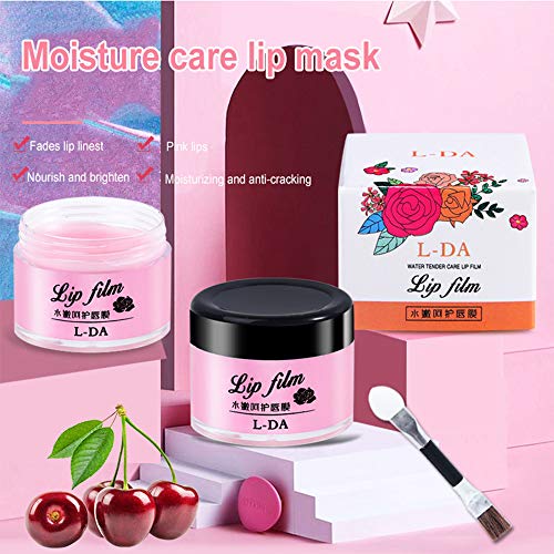 Lip Sleeping Mask, Cherry Moisturizer Repair Cracked Lips Plumper Mask