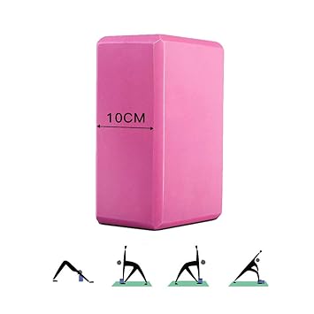 Bloque de Yoga 10cm,Durable Antideslizante Ecológico de alta ...