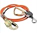 ProClimb Better Grab Steel Core Flipline Kit (1/2 inch x 10 feet) - Adjustable Tree Lanyard, Low Stretch, Cut Resistant for Fall Protection, Arborist, Tree Climbers