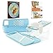 ProPrep 4-In-1 Multi-Function Mandoline Slicer, Julienne & Grater By KooKoo Kitchen - Vegetable Slice Thick & Thin Julienne Stainless Steel Blades - FDA Approved Plastic - Healthy Eating Recipes