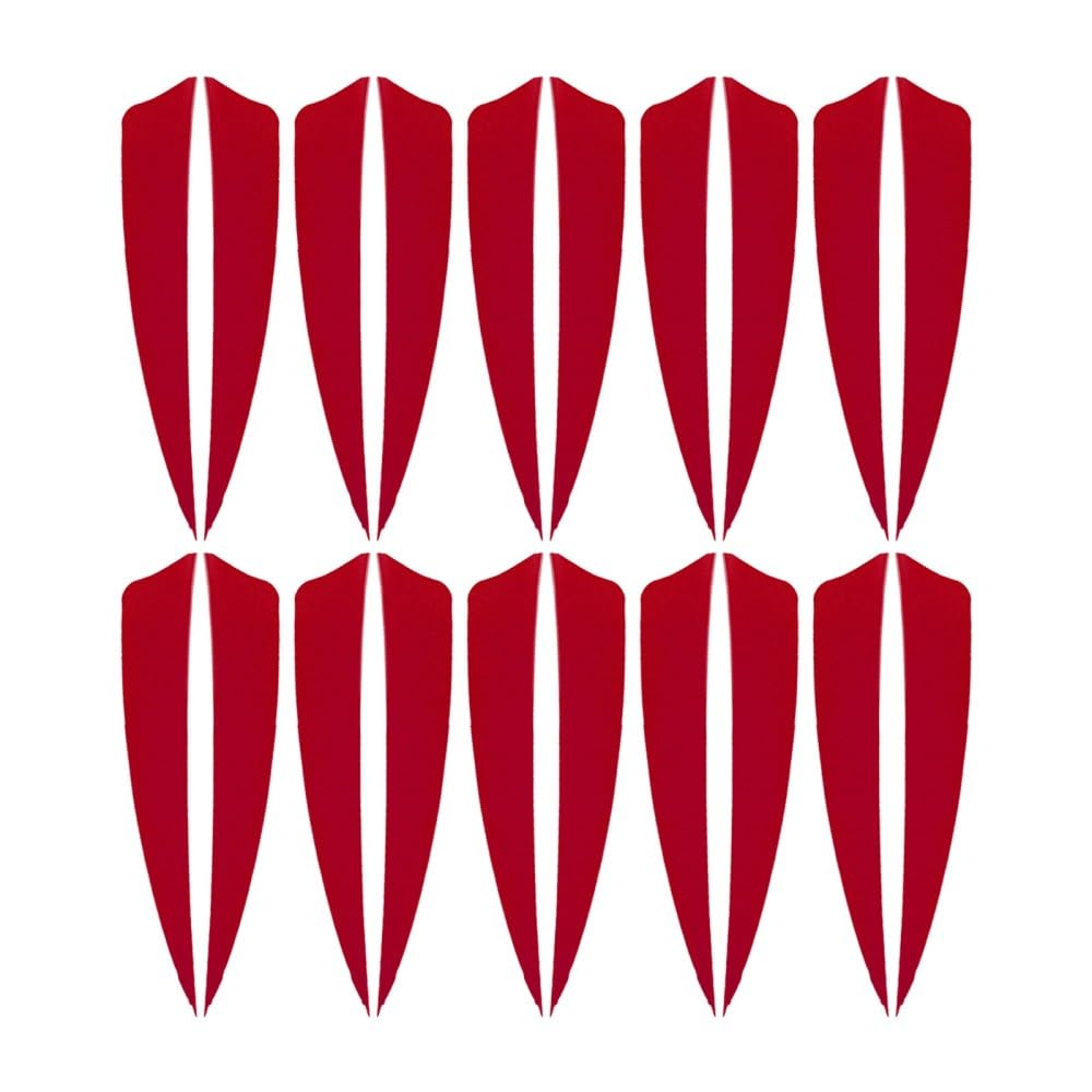 DONGKER Archery Fletchings,20pcs 4" Arrows Turkey Feather Fletching Vanes for DIY Archery Hunting,Target,Shooting