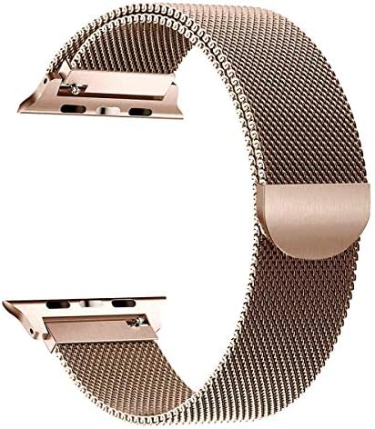 Tirnga Compatible with Apple Watch Band 42mm 38mm 44mm 40mm, iWatch Bands Milanese Loop Replacement for Series 4 3 2 1